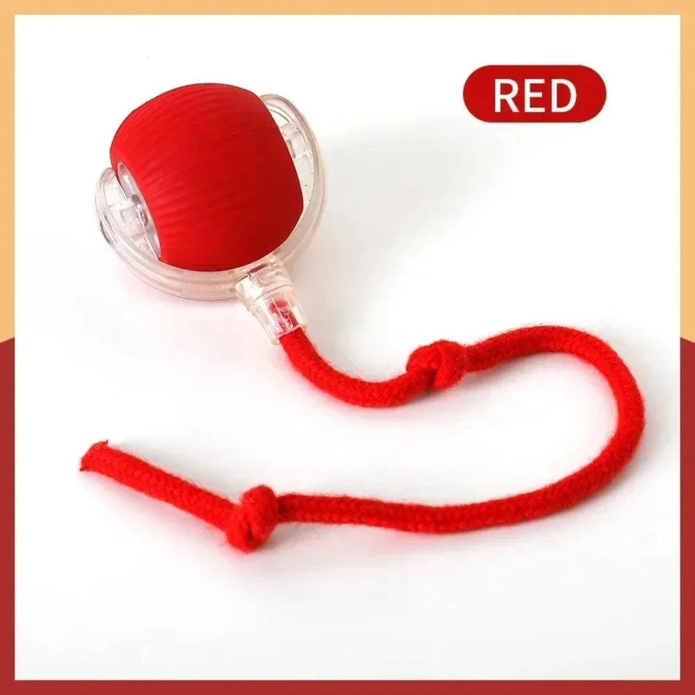 Automatic Rolling Ball Cat Toy With Tail