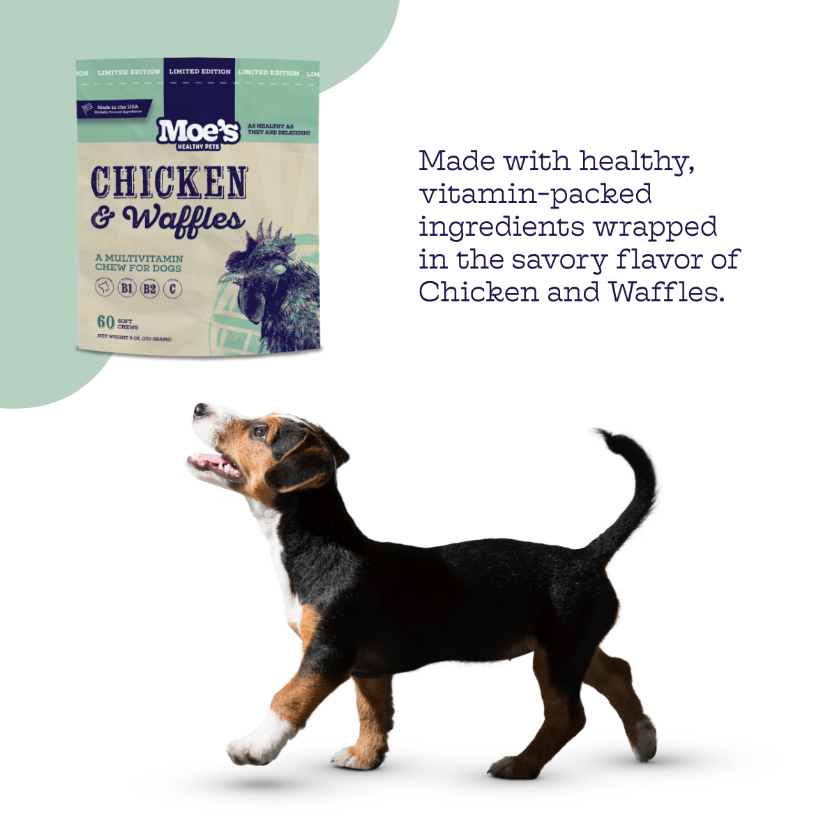 Chicken and Waffles Chews