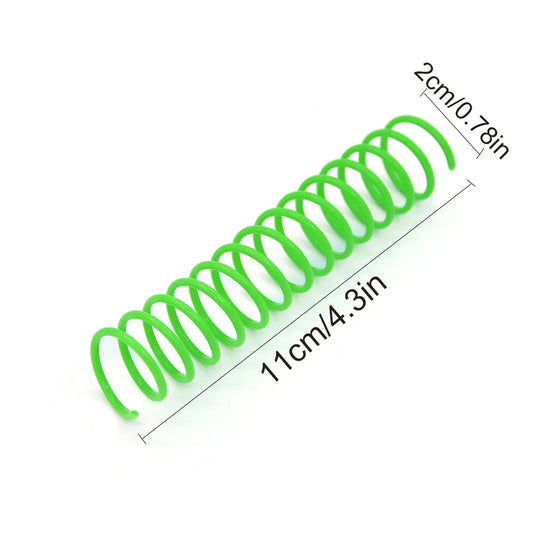 Large Plastic Cat Spring Toy